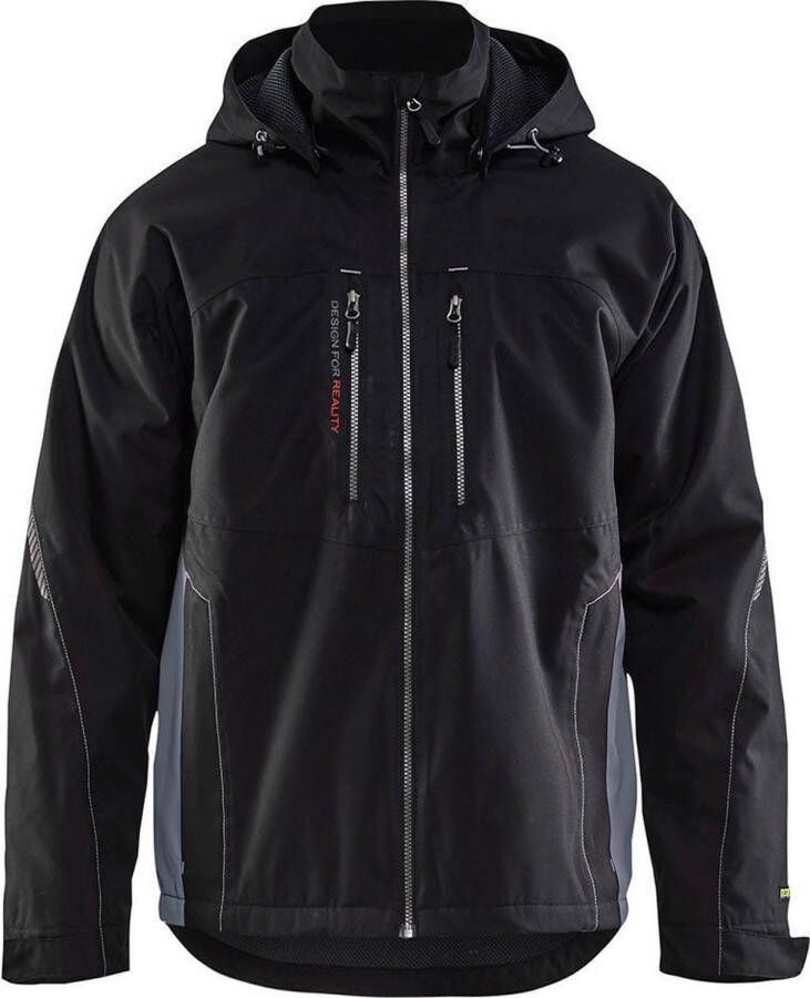 Blåkläder Blaklader Lichtgewicht winterjas 4890-1977 Mannen Zwart Grijs L