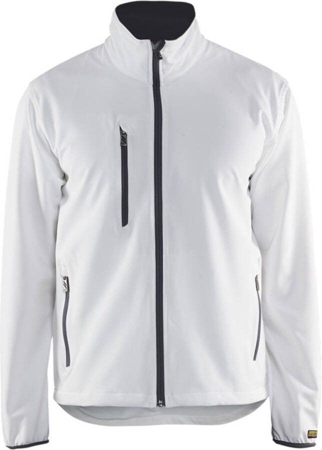 Blåkläder Blaklader Light Softshell Jack 4952-2518 Wit Grijs XXXL