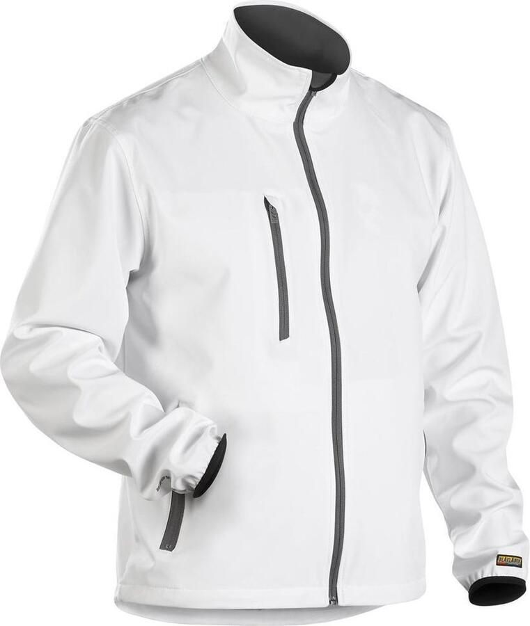 Blåkläder Blaklader Light Softshell Jack Wit Grijs 2XL