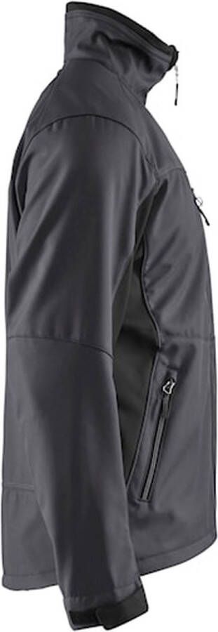 Blåkläder Blaklader Softshell Jack 4950-2516 Mannen Grijs Zwart L