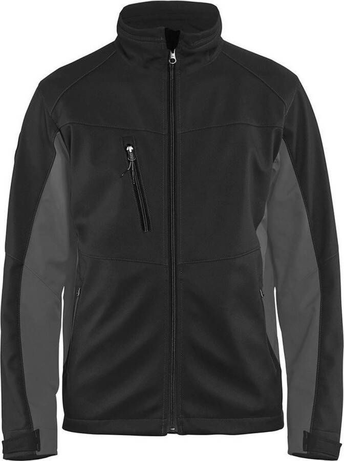 Blåkläder Blaklader Softshell Jack 4950-2516 Mannen Zwart Grijs 4XL