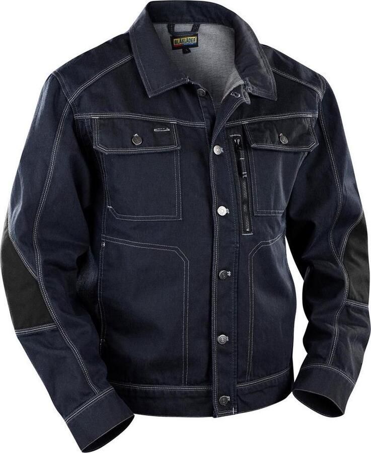 Blåkläder Denim Jack Cordura 4059 Marineblauw zwart M