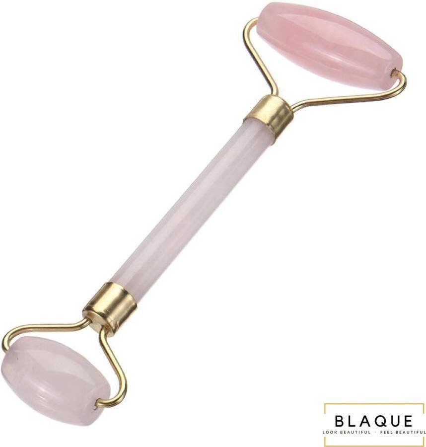 Blaque Rose Quarts Jade Roller Gezichtsmassage Roller