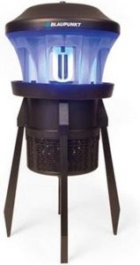 Blaupunkt Insectenverdelger elektrisch uv-licht ventilator uitneembare opvangbak 250 m² zwart