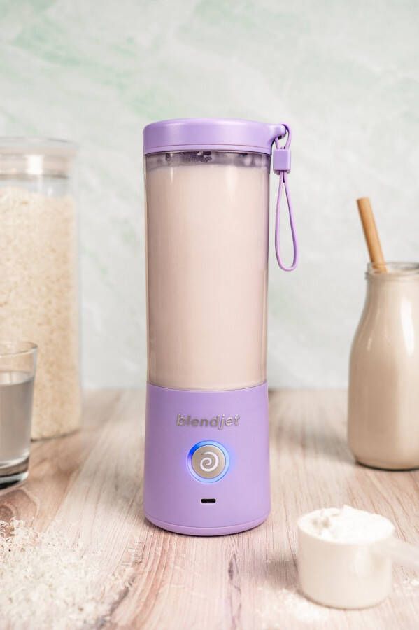 BlendJet 2 Portable Blender to Go Draadloze blender Draagbare blender Smoothie maker USB-C Oplaadbaar 475 ML Lavendel