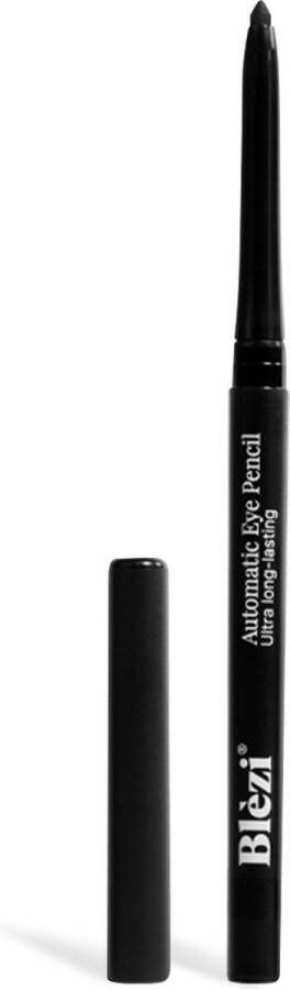 Blèzi Automatic Eye Pencil 10 Shiny Black Oogpotlood zwart waterproof Zwart met glitter