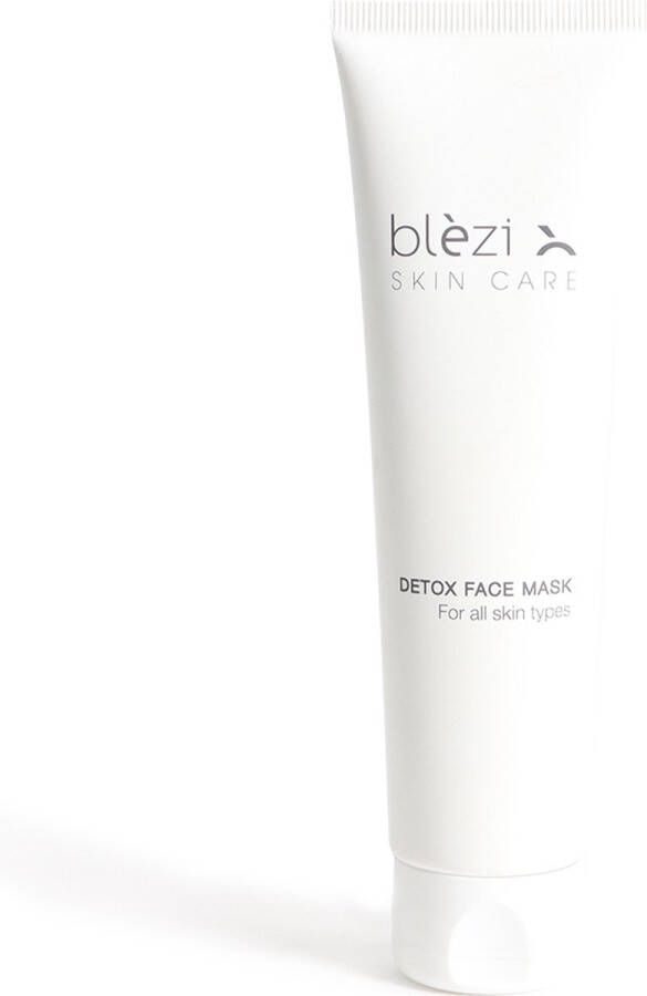 Blèzi Detox Face Mask Gezichtsmasker Kleimasker Reinigt diep verfrist & verzorgd