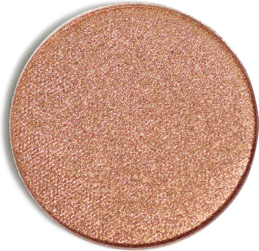 Blèzi Eyeshadow Refill 60 Brilliant Copper Bronze bruine oogschaduw metallic Navulling voor oogschaduw palette
