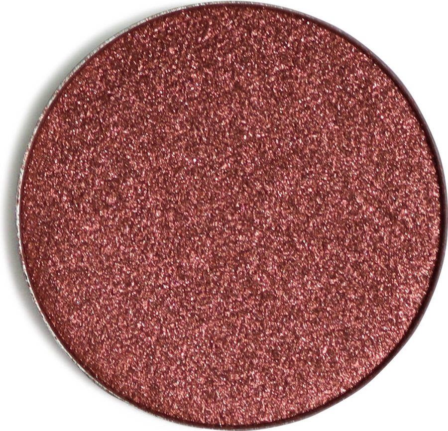 Blèzi Eyeshadow Refill 90 Shiny Auburn Roodbruine oogschaduw metallic Navulling voor oogschaduw palette