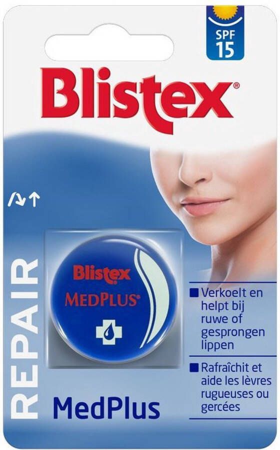 BLISTEX 6 x MedPlus potje 7 gr Lippenbalsem