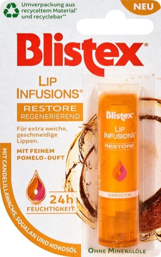 BLISTEX x6 Lippenbalsem Lip Infusions Restore
