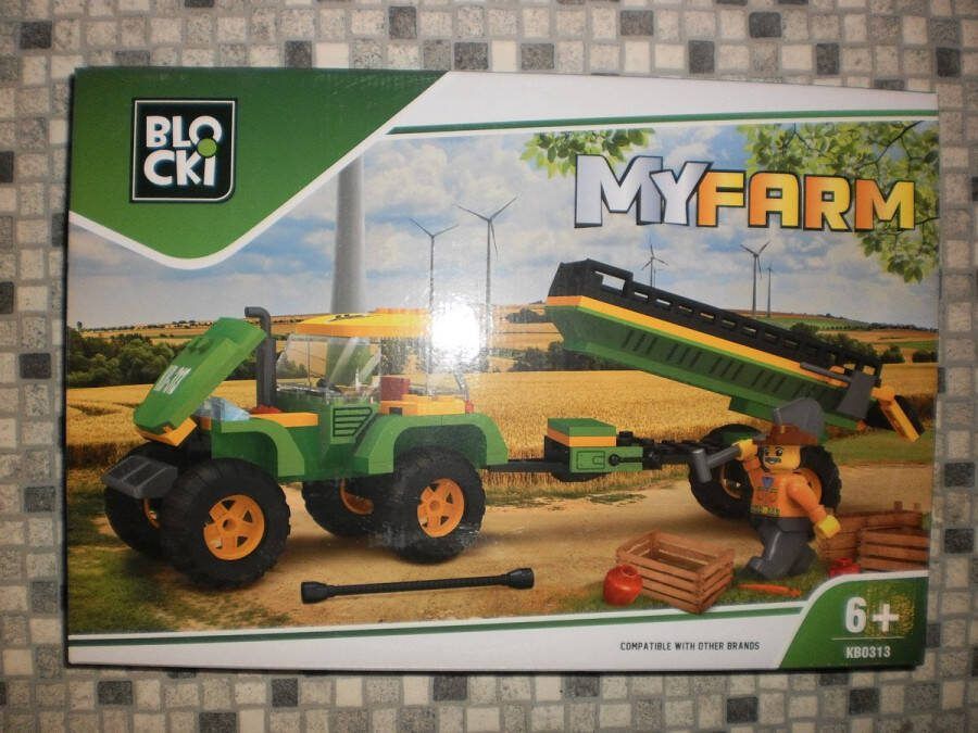 Blocki Bouwstenen Boerderij set