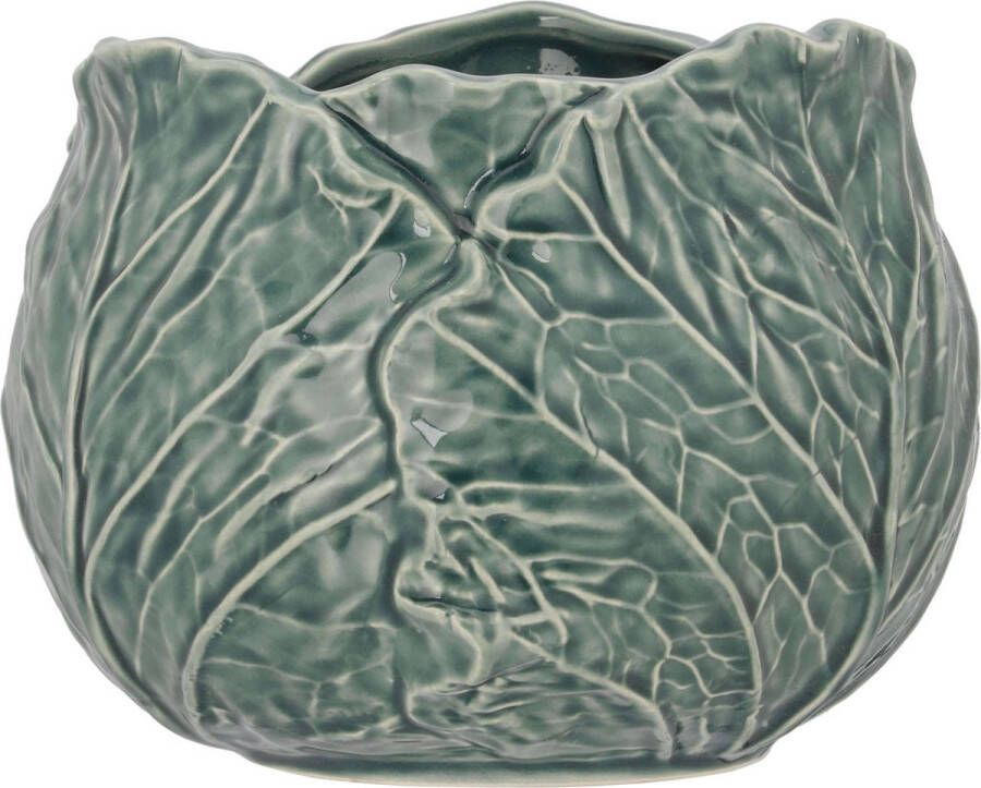 Blokker bloempot Kool 17x17x13cm groen