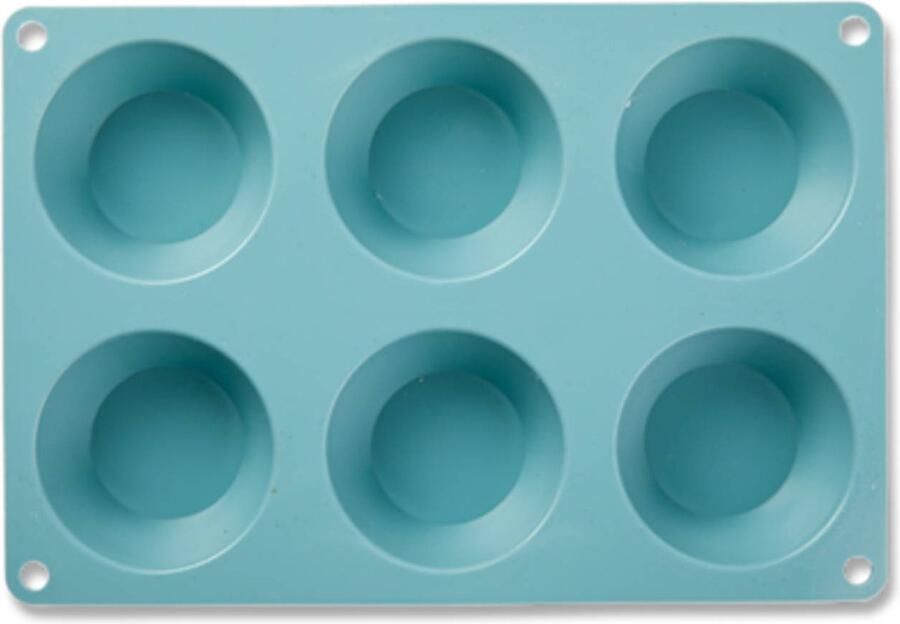 Blokker Muffin Bakvormen Siliconen 6 Stuks
