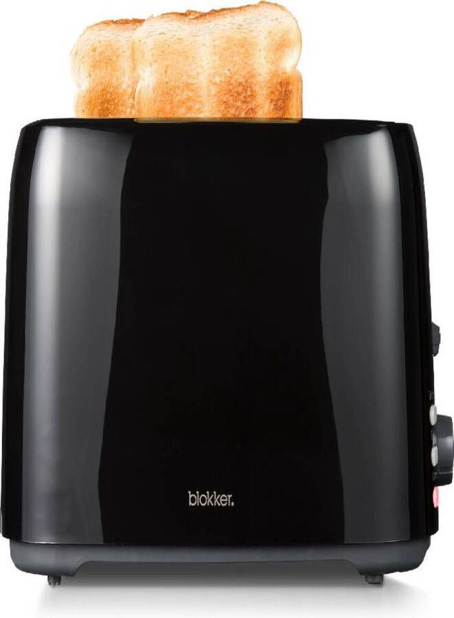 Blokker Broodrooster Zwart BL-50001