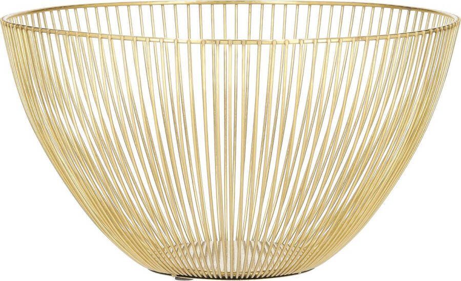 Blokker Fruitschaal Goud Ø25cm