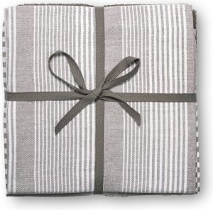 Blokker KEUKENDOEK SET 4 GRIJS 65X65 CM