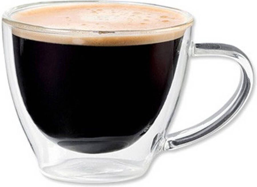 Blokker Koffiekop dubbelwandig 14 5 cl Tasse à café 14 5 cl