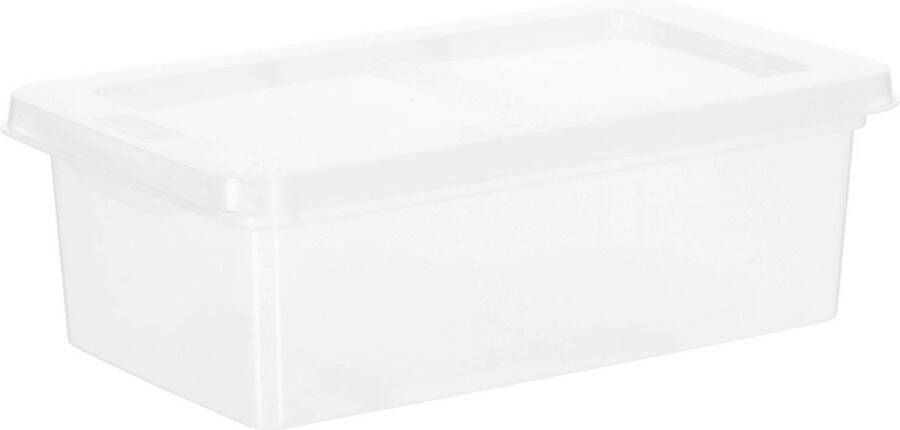 Blokker Opbergbox + Deksel Gerecycled 5L Wit
