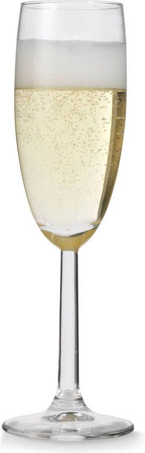 Blokker Plus champagneglazen 18 cl set van 4 Plus verres à champagne 18 cl set de 4