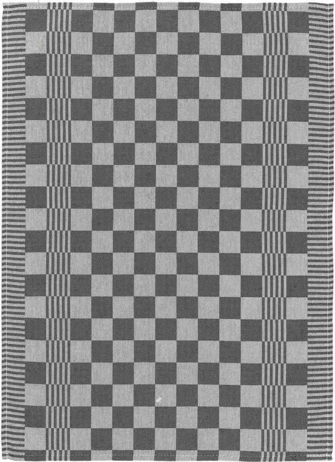 Blokker Theedoek Pompdoek Zwart