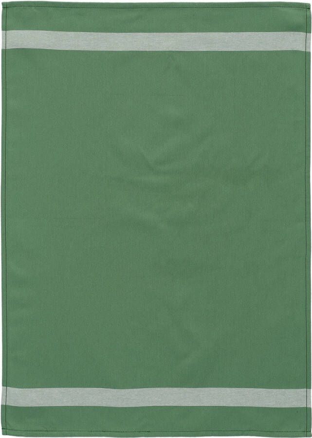 Blokker Theedoek Uni Groen