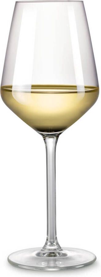 Blokker witte wijnglazen Luxe 38 cl set van 4