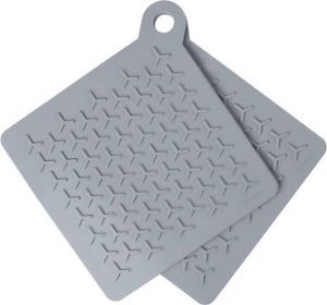Blomus Flip Pannenlappen sharkskin (licht blauw) per 2