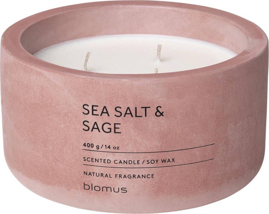 Blomus FRAGA geurkaars Sea Salt & Sage(400 gram )