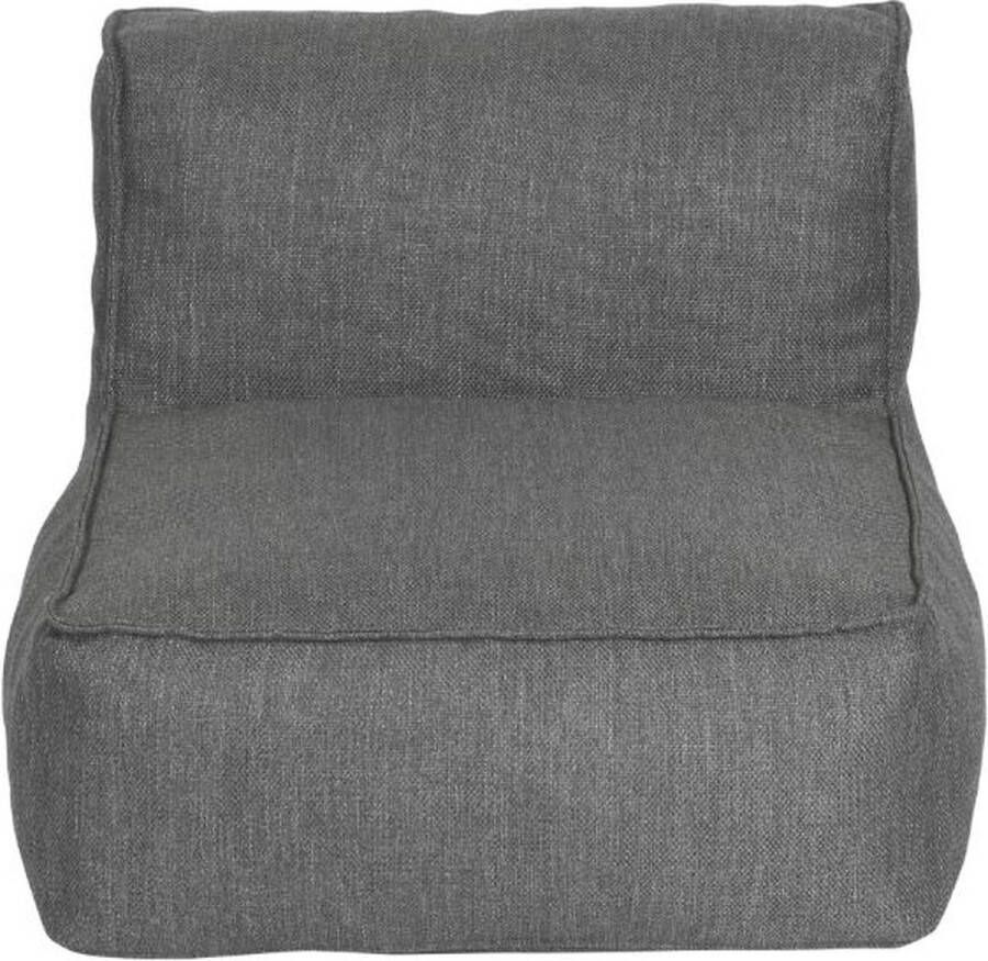 Blomus Grow outdoor single seater H68cm B75cm T95cm coal