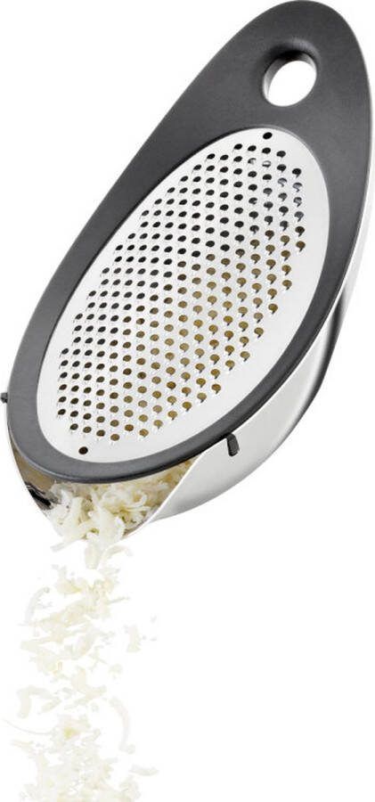 Blomus NAVETTA Vlakke rasp Zwart Roestvrijstaal Synthetisch Hanggat Horizontaal 102 mm