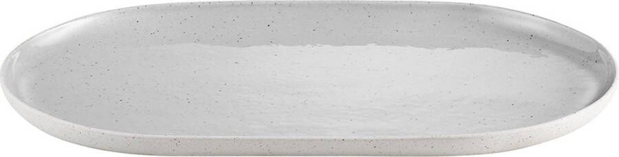 Blomus Sablo Serveerbord 35 Cm | Grijs | Beige | Stoneware