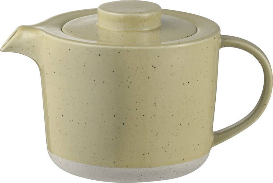 Blomus Sablo Theepot Met Filter | Beige | Geel | Goud | Stoneware