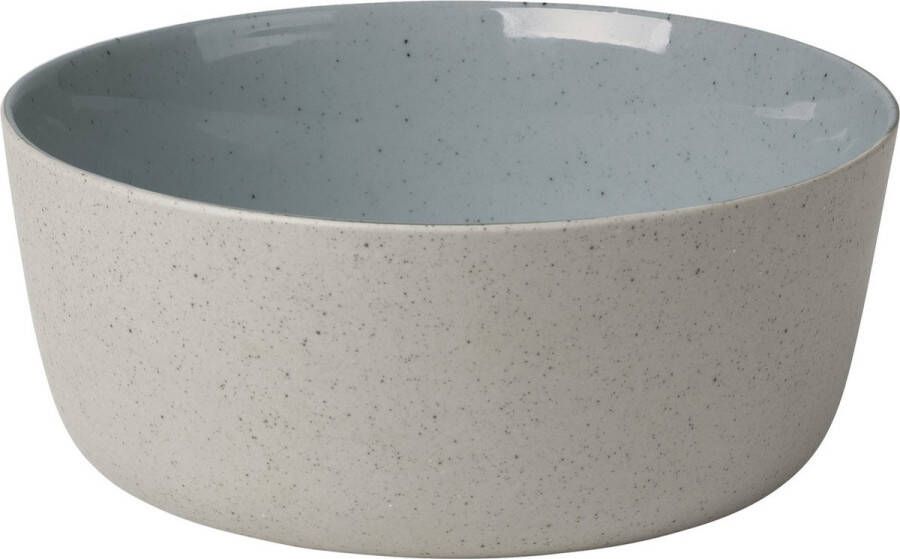 Blomus Sablo Kom 15 5 Cm | Grijs | Blauw | Stoneware