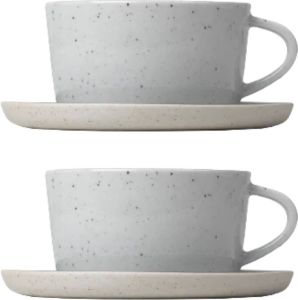 Blomus Set of 2 tea cups -SABLO- Colour Cloud