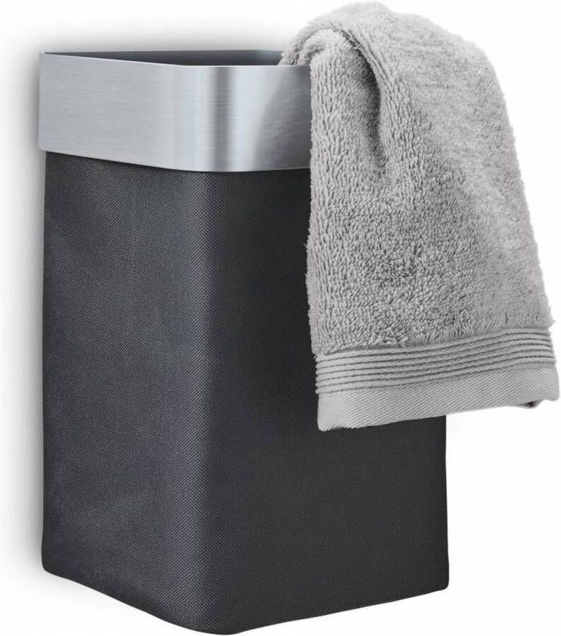 Blomus Wasmand Nexio mat rvs 15x16 Cm Zwart