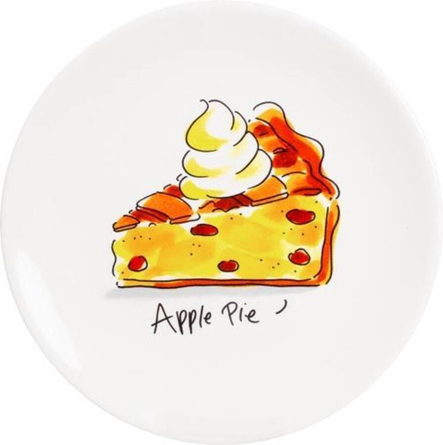 Blond Amsterdam – Even Bijkletsen Cake Plate Apple Pie -18 Cm
