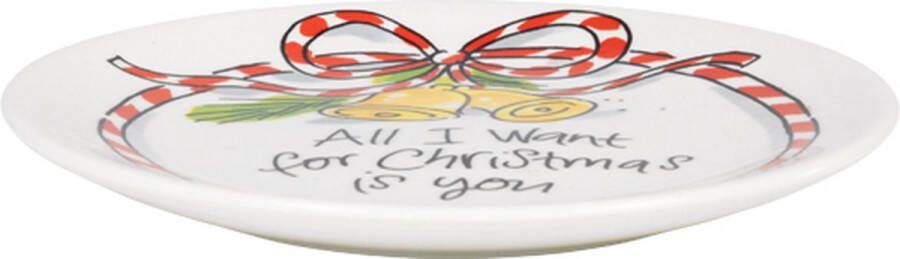 Blond Amsterdam Specials Kerst Bord 12cm Bells