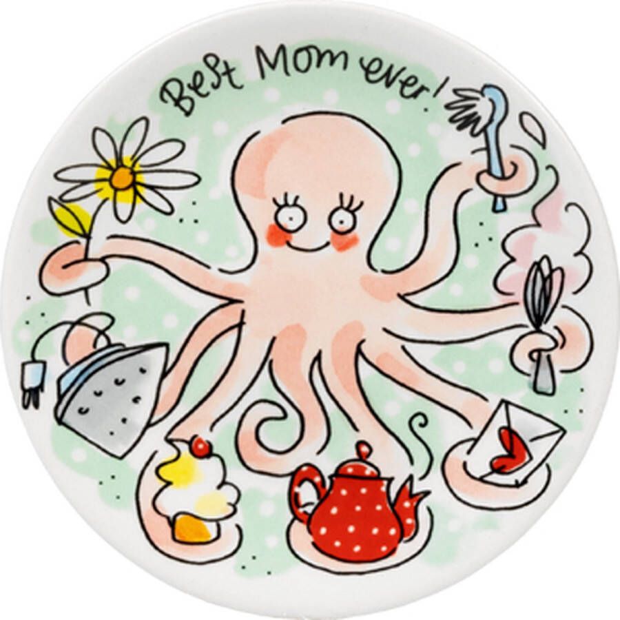 Blond Amsterdam Specials Mom: Bord 12cm Octopus