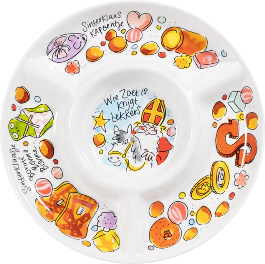 Blond Amsterdam Specials Sint: Snackplate 25cm