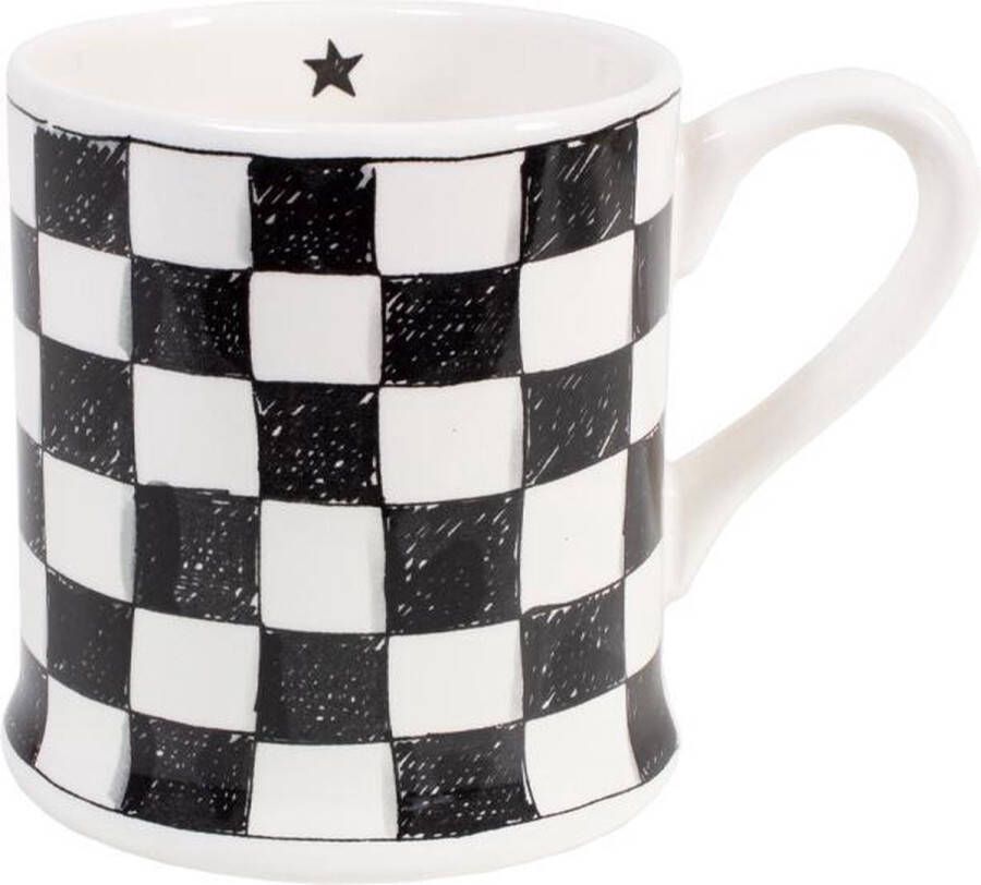 Blond Amsterdam X NOIR: MUG CHECKERED