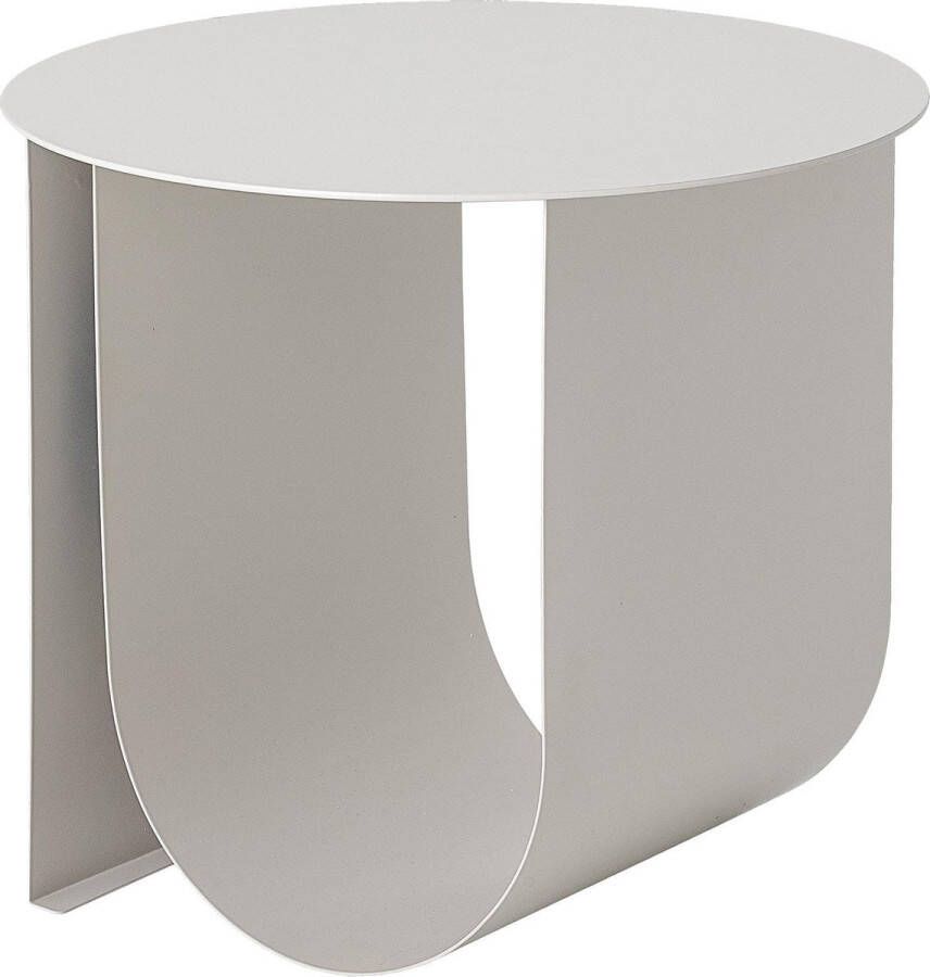 Bloomingville Bijzettafel Cher Grijs Metaal ø43 38cm.H