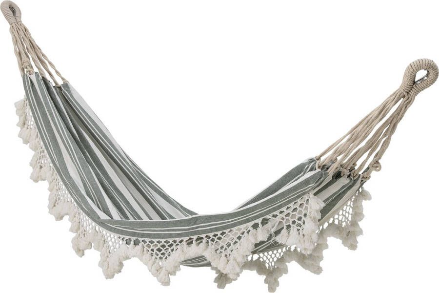 Bloomingville Hangmat Cruz 300x100 Groen