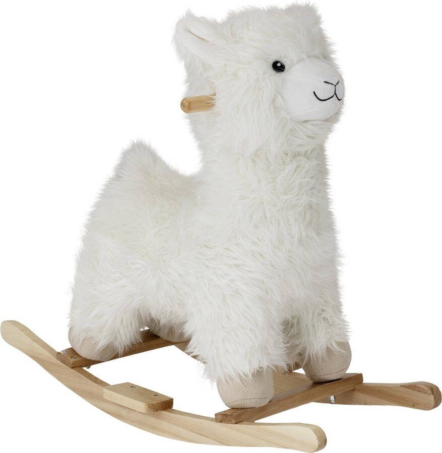Bloomingville mini Bloomingville Kinto Rocking Toy Speelgoed Hobbelfiguur Lama