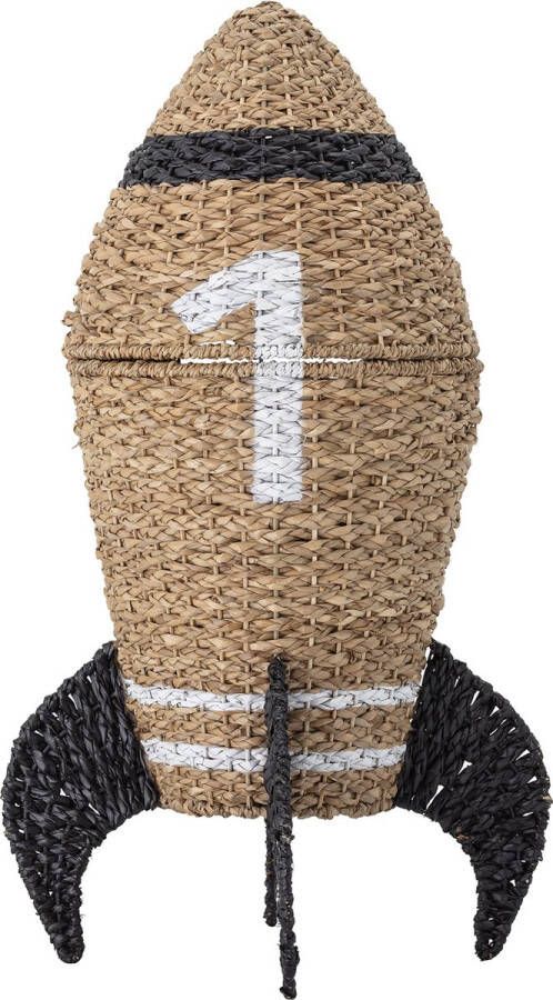 Bloomingville MINI Mand Cosmina Raket 68cm hoog Naturel