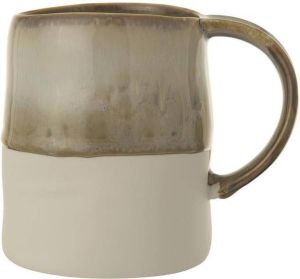 Bloomingville Mok Stoneware 9xH11 cm Off White Bruin
