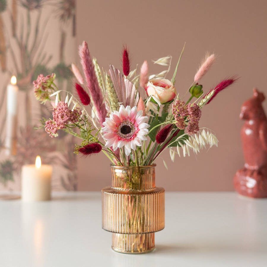 Bloompost.nl Silky Droogbloemen boeket Zijden bloemen BloomPost