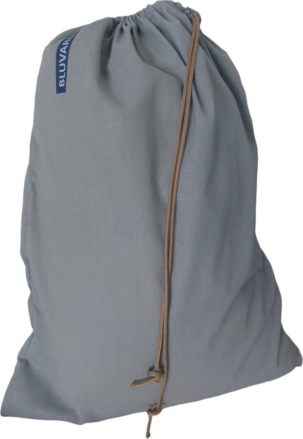 Bluavardi Katoenen waszak -XL met trekkoord grijs