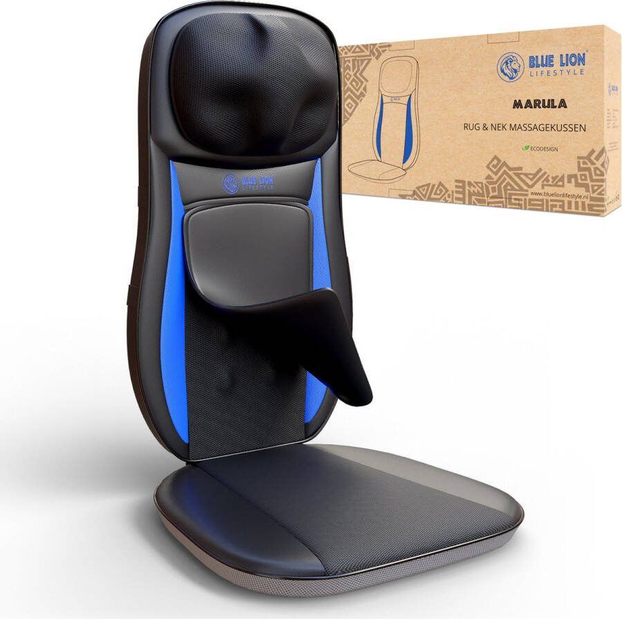 Blue Lion Lifestyle Massagekussen Rug & Nek Shiatsu Massage Klopmassage Vibratie Warmte
