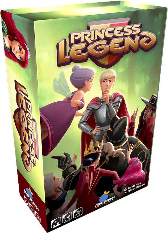 Geronimo Games Blue Orange Games Princess Legend Familie Behendigheidsspel 3-8 Spelers Geschikt vanaf 8 Jaar